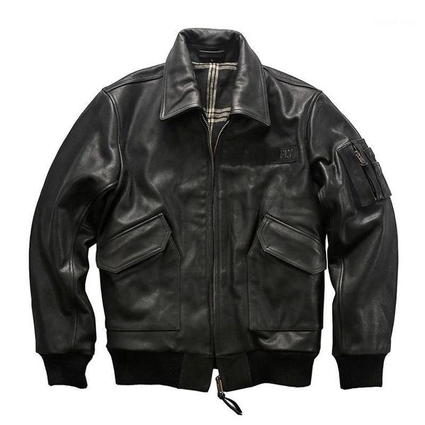 big size air 1938 force flight a1 pilot cow genuine cowhide leather jacket men's & faux, Black
big size air 1938 force flight a1 pilot cow genuine cowhide leather jacket men's & faux, Black