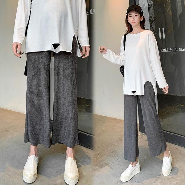 maternity bottoms pregnant women pantsspring and autumn knitted wide-leg pants 2021, White
maternity bottoms pregnant women pantsspring and autumn knitted wide-leg pants 2021, White