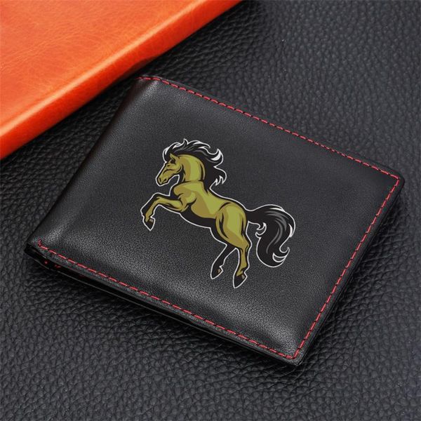 printing horse design short standard wallet men no zipper foldable pu leather card holder purse gifts male wallets, Red;black
printing horse design short standard wallet men no zipper foldable pu leather card holder purse gifts male wallets, Red;black