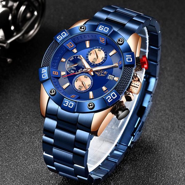 wristwatches lige military sport chronograph mens watches business watch men waterproof quartz 2021 relogio masculino, Slivery;brown
wristwatches lige military sport chronograph mens watches business watch men waterproof quartz 2021 relogio masculino, Slivery;brown