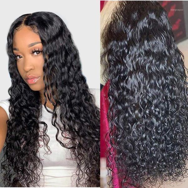 water wave closure wig curly human hair lace front wigs brazilian frontal wave1, Black;brown
water wave closure wig curly human hair lace front wigs brazilian frontal wave1, Black;brown