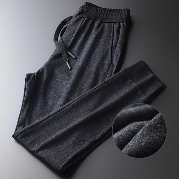 men's pants plaid mens luxury soft knitting elastic waist autumn male plus size 4xl slim fit casual man trousers, Black
men's pants plaid mens luxury soft knitting elastic waist autumn male plus size 4xl slim fit casual man trousers, Black