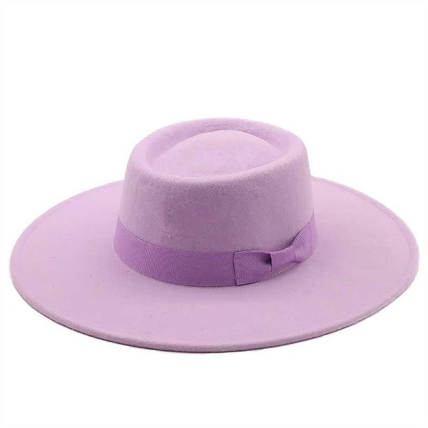 wide brim hats flat-simple ring-shaped wool felt big eaves bowler hat ladies spring and autumn winter fashion woolen, Blue;gray
wide brim hats flat-simple ring-shaped wool felt big eaves bowler hat ladies spring and autumn winter fashion woolen, Blue;gray