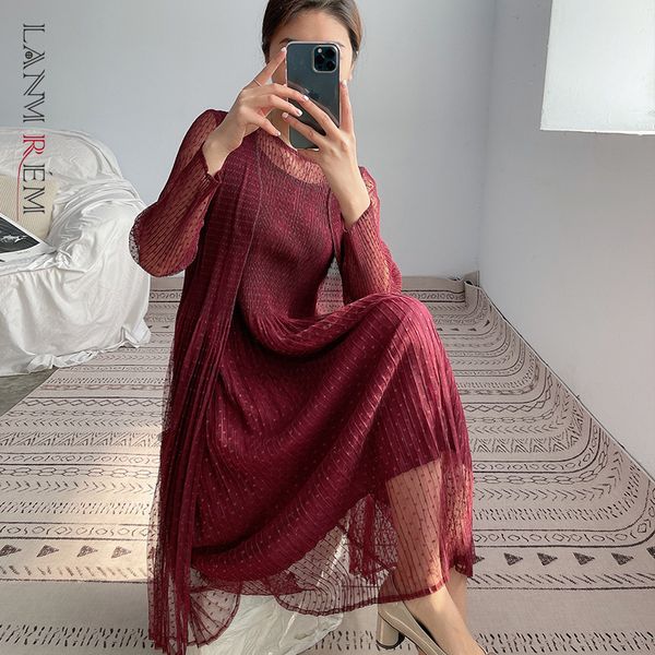 pleated dress round neck long sleeve summer mesh stitching temperament dresses for women 2d1604 210507, Black;gray
pleated dress round neck long sleeve summer mesh stitching temperament dresses for women 2d1604 210507, Black;gray
