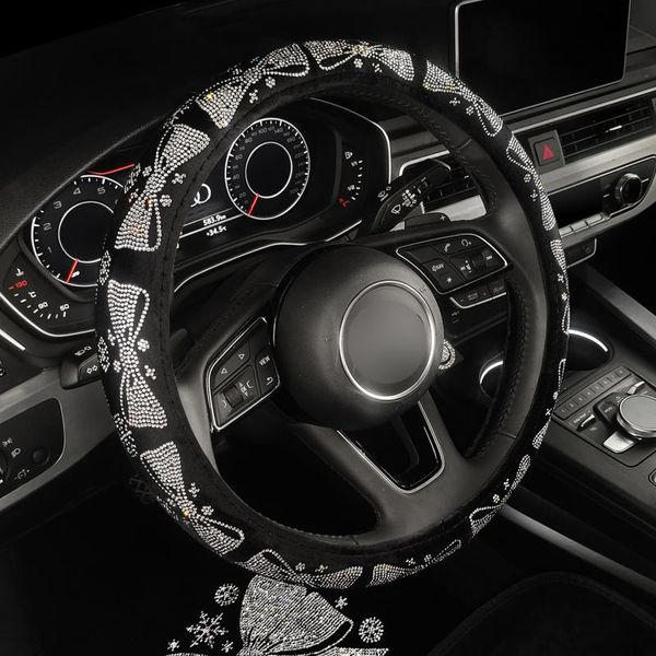steering wheel covers rhinestone glitter bow cover sparking diamond decoration auto cute car accessories for woman girl
steering wheel covers rhinestone glitter bow cover sparking diamond decoration auto cute car accessories for woman girl