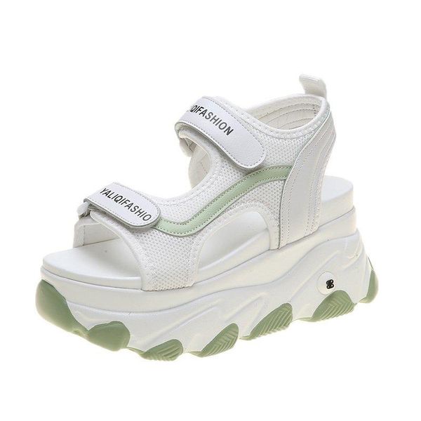 summer open-toed woman chunky sport sandals for women outdoor platform sandal luxury 8.5cm high wedges beach shoes, Black
summer open-toed woman chunky sport sandals for women outdoor platform sandal luxury 8.5cm high wedges beach shoes, Black