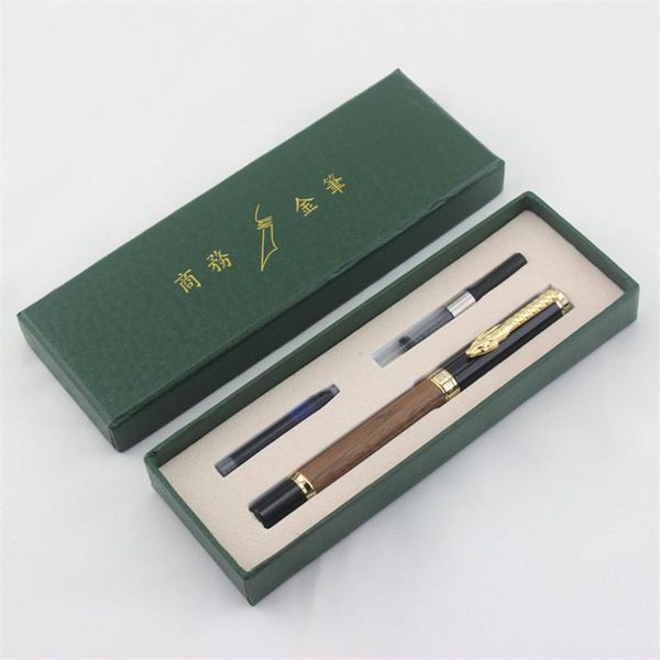 luxury jinhao metal dragon wood fountain pen vintage iraurita exquisite gift set business ink pens caneta tinteir
luxury jinhao metal dragon wood fountain pen vintage iraurita exquisite gift set business ink pens caneta tinteir