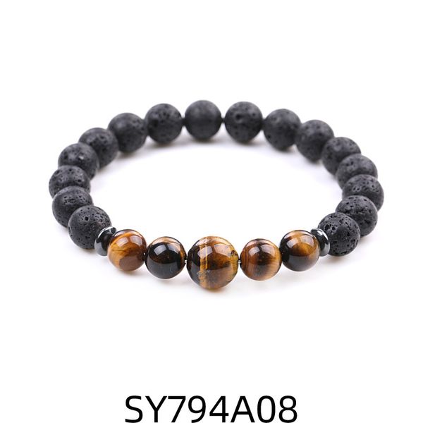 8mm 10mm tiger eye stone black lava stones bracelet diy aromatherapy essential oil diffuser bracelets yoga jewelry, Golden;silver
8mm 10mm tiger eye stone black lava stones bracelet diy aromatherapy essential oil diffuser bracelets yoga jewelry, Golden;silver