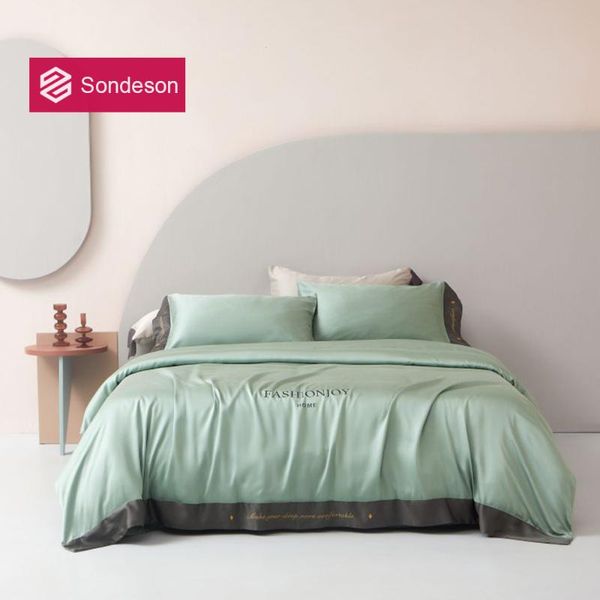 sondeson luxury 6a grade 100% silk green bedding set embroidery duvet cover bed linen pillowcase king flat sheet for sleep sets
sondeson luxury 6a grade 100% silk green bedding set embroidery duvet cover bed linen pillowcase king flat sheet for sleep sets
