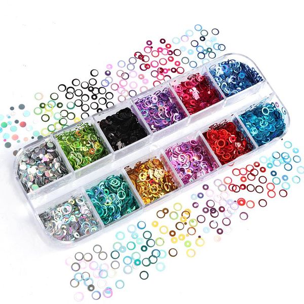 nail art decorations holographic hollow circle sequins polish manicure bubble shape paillette glitter flakes nails accessories, Silver;gold
nail art decorations holographic hollow circle sequins polish manicure bubble shape paillette glitter flakes nails accessories, Silver;gold