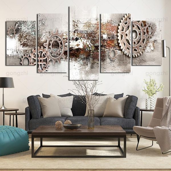 paintings 5pcs abstract design sense metal gear industrial pipe modern home mural living room decoration frameless canvas printing poster
paintings 5pcs abstract design sense metal gear industrial pipe modern home mural living room decoration frameless canvas printing poster