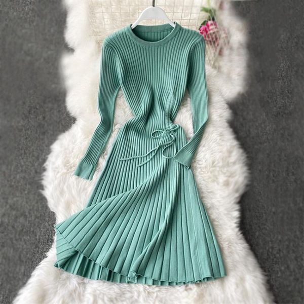 women autumn winter basic sweater dress solid brief female underdress long sleeve knitted dresses casual, Black;gray
women autumn winter basic sweater dress solid brief female underdress long sleeve knitted dresses casual, Black;gray