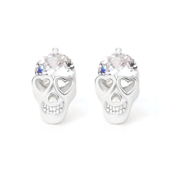 punk cubic zircon skull stud earrings for women men hip hop style 2021 trend crystal ear jewelry friend gifts, Golden;silver
punk cubic zircon skull stud earrings for women men hip hop style 2021 trend crystal ear jewelry friend gifts, Golden;silver