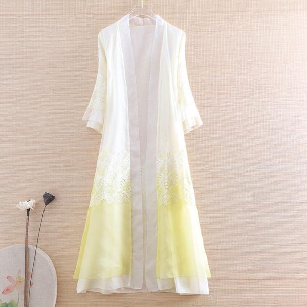 women trench coat embroidery silk organza overcoat fashion thin light elegant lady gradient windbreaker outwear female -xxl ethnic clothing, Red
women trench coat embroidery silk organza overcoat fashion thin light elegant lady gradient windbreaker outwear female -xxl ethnic clothing, Red