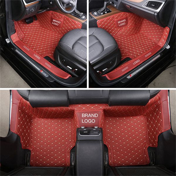 custom fit car accessories car mat waterproof pu leather eco friendly material for vast of vehicle full set carpet with logo design for ford
custom fit car accessories car mat waterproof pu leather eco friendly material for vast of vehicle full set carpet with logo design for ford