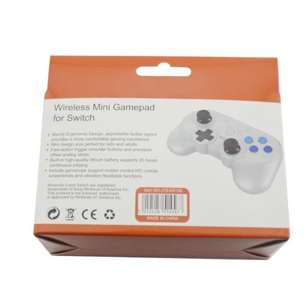 game controllers & joysticks 10pcs mini pro controller gamepad wireless bluetooth joy-pad joystick for ns n-switch switch
game controllers & joysticks 10pcs mini pro controller gamepad wireless bluetooth joy-pad joystick for ns n-switch switch