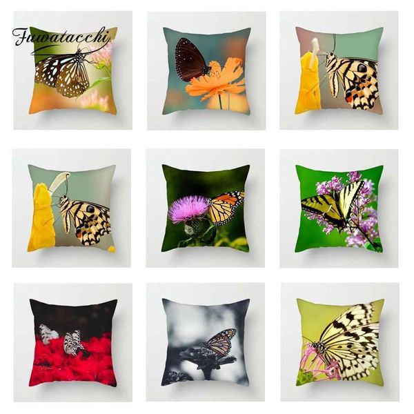 cushion/decorative pillow fuwatacchi colorful butterfly insect cushion cover wild creature print pillowcase sofa bed home decor throw
cushion/decorative pillow fuwatacchi colorful butterfly insect cushion cover wild creature print pillowcase sofa bed home decor throw