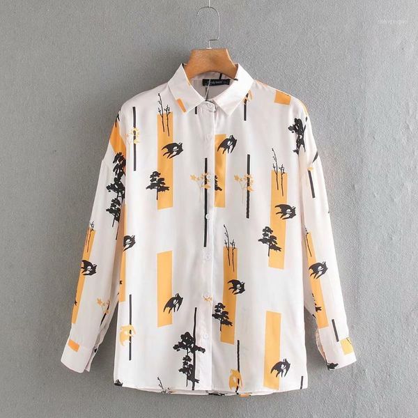 spring summer european hipster printed lapel zaraing-style women shirt sheining vadiming female blouse dfp8628 women's blouses & shirts, White
spring summer european hipster printed lapel zaraing-style women shirt sheining vadiming female blouse dfp8628 women's blouses & shirts, White