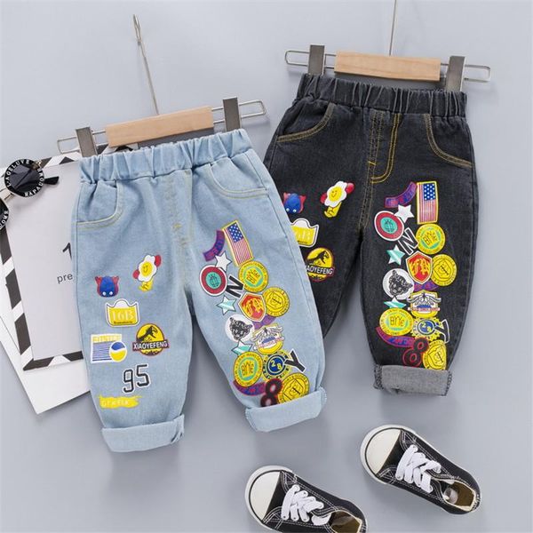 jeans autumn children's girls handsome toddler baby boys can open trousers spring kids all-match loose casual pants, Blue
jeans autumn children's girls handsome toddler baby boys can open trousers spring kids all-match loose casual pants, Blue