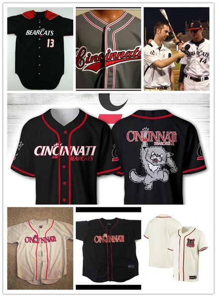 ncaa custom cincinnati baseball jersey joey bellini eric santiago cole harting jace mercer griffin merritt ryan nicholson paul komistek wyat, Black
ncaa custom cincinnati baseball jersey joey bellini eric santiago cole harting jace mercer griffin merritt ryan nicholson paul komistek wyat, Black