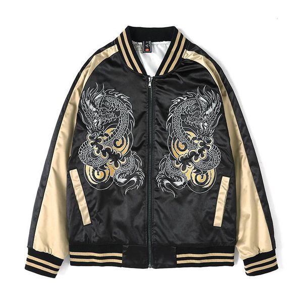 men's jackets pattern embroidered stand collar tide long sleeve loose casual fashion m-4xl 1t0n, Black;brown
men's jackets pattern embroidered stand collar tide long sleeve loose casual fashion m-4xl 1t0n, Black;brown