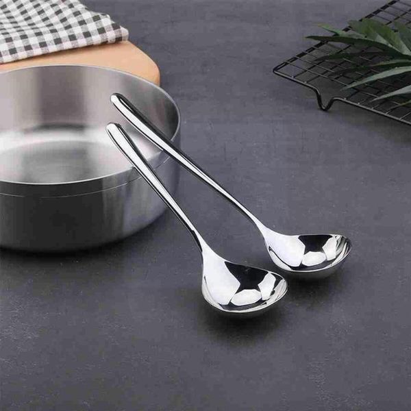 spoons korean steel thickening spoon creative long handle pot el soup kitchen tools home essential j9p5
spoons korean steel thickening spoon creative long handle pot el soup kitchen tools home essential j9p5