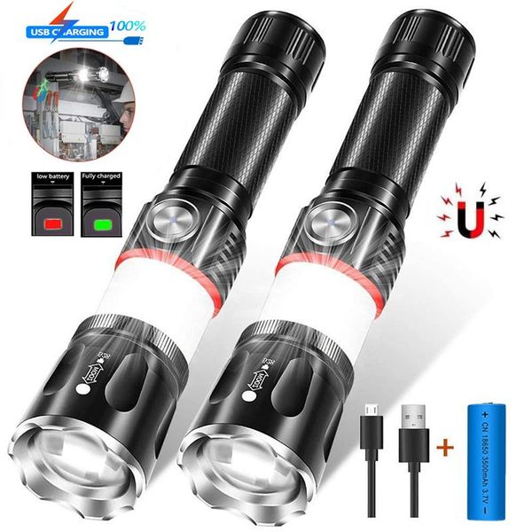 flashlights torches usb charging high-end led with hard light effect + tail magnet design support zoom t6 l2 4 modes torch camp
flashlights torches usb charging high-end led with hard light effect + tail magnet design support zoom t6 l2 4 modes torch camp
