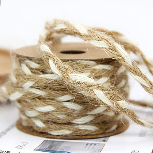 party decoration 5m natural string jute twine burlap rope for diy florist bouquet ribbon decor accessories halloween knitting cords
party decoration 5m natural string jute twine burlap rope for diy florist bouquet ribbon decor accessories halloween knitting cords