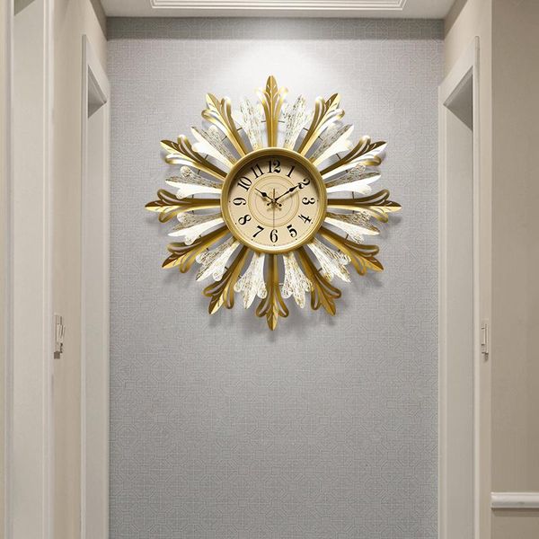 wall clocks creative metal silent living room modern design luxury simple golden art reloj mural home decor df50
wall clocks creative metal silent living room modern design luxury simple golden art reloj mural home decor df50