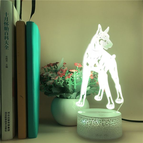 led night light sensor nightlight 3d dog desk lamp rgb color changing atmosphere for bar l room party decor kids birthday gift
led night light sensor nightlight 3d dog desk lamp rgb color changing atmosphere for bar l room party decor kids birthday gift