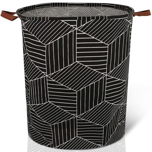 laundry bags basket foldable baby large waterproof with leather handle
