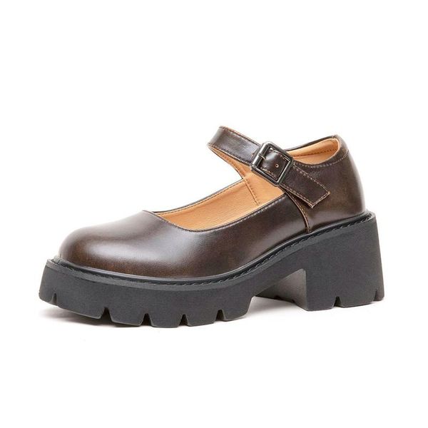 dress shoes retro thick-heeled leather pumps woman oxfords japanese mary jane female spring british style thick-soled lolita, Black
dress shoes retro thick-heeled leather pumps woman oxfords japanese mary jane female spring british style thick-soled lolita, Black