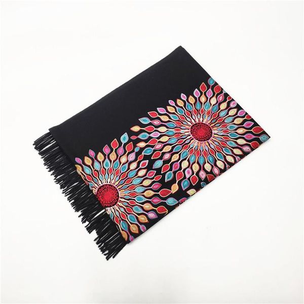 scarves embroidered flower imitation cashmere sunflower scarf women autumn and winter season wedding bridal tassel shawl dual-use, Blue;gray
scarves embroidered flower imitation cashmere sunflower scarf women autumn and winter season wedding bridal tassel shawl dual-use, Blue;gray