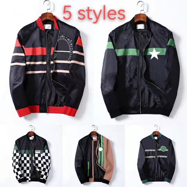 mens jacket long sleeve outerwear jackets classic letter women fashionable zipper windbreaker men coat outdoor autumn winter 5 styles m- 3xl, Black;brown
mens jacket long sleeve outerwear jackets classic letter women fashionable zipper windbreaker men coat outdoor autumn winter 5 styles m- 3xl, Black;brown