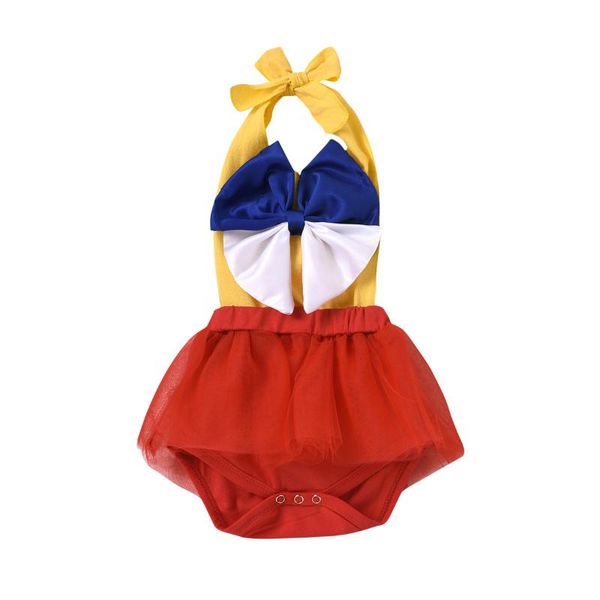 girl's dresses 2021 summer infant born romper baby girls clothing ruffles patchwork sleeveless jumpsuit cute bow sunsuit rompers, Red;yellow
girl's dresses 2021 summer infant born romper baby girls clothing ruffles patchwork sleeveless jumpsuit cute bow sunsuit rompers, Red;yellow