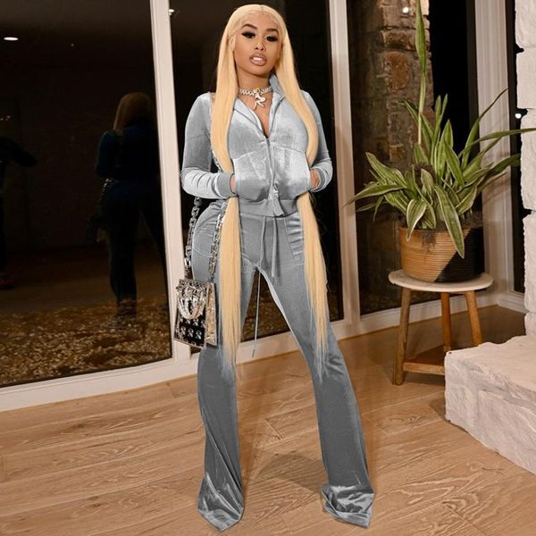 women's two piece pants 2021 women tracksuit zipper jacket and long sweatpants matching sets casual sport suits winter velvet set, White
women's two piece pants 2021 women tracksuit zipper jacket and long sweatpants matching sets casual sport suits winter velvet set, White
