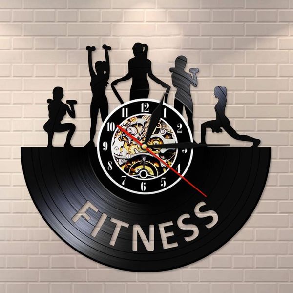 wall clocks fitness centre gym record clock women club logo retro art decor for sports room bodybuilding watch
wall clocks fitness centre gym record clock women club logo retro art decor for sports room bodybuilding watch