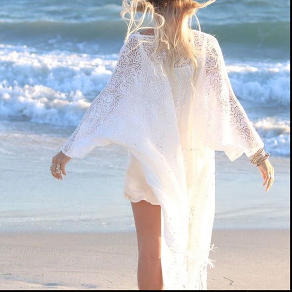 boho women womens sweater fringe lace kimono cardigan white tassels beach cover up cape blouses s72 drop, White;black
boho women womens sweater fringe lace kimono cardigan white tassels beach cover up cape blouses s72 drop, White;black