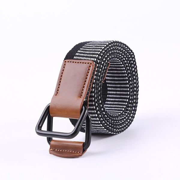 belts men belt women waist canvas alloy double ring buckle black simple solid jeans cowboy for, Black;brown
belts men belt women waist canvas alloy double ring buckle black simple solid jeans cowboy for, Black;brown