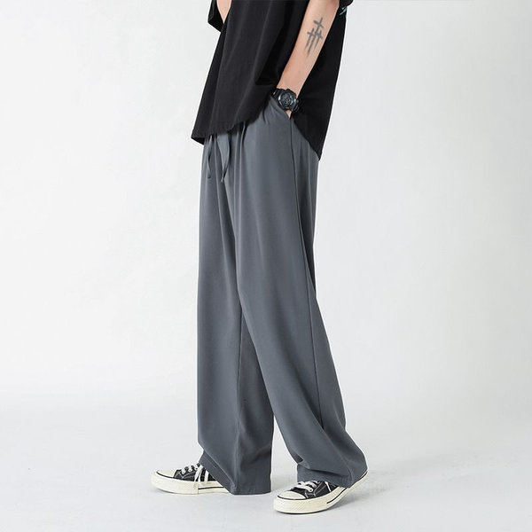 men's pants summer casual fashion gray black wide-leg men trousers korean loose straight-leg suit mens dress
men's pants summer casual fashion gray black wide-leg men trousers korean loose straight-leg suit mens dress