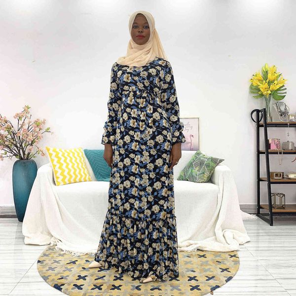 casual dresses loriya large print drs with flower trumpet sleev and ankle length skirt lr382, Black;gray
casual dresses loriya large print drs with flower trumpet sleev and ankle length skirt lr382, Black;gray