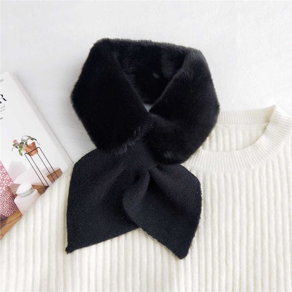 2021 new black white thick warm faux rabbit fur neck collar scarf bandana women winter fashion heart knitted scarfs for ladies h0923, Silver
2021 new black white thick warm faux rabbit fur neck collar scarf bandana women winter fashion heart knitted scarfs for ladies h0923, Silver