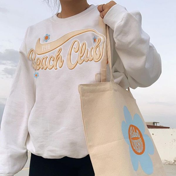 women's hoodies & sweatshirts autumn letter printing loose crewneck sweatshirt women long sleeve vintage white casual lady streetwear f, Black
women's hoodies & sweatshirts autumn letter printing loose crewneck sweatshirt women long sleeve vintage white casual lady streetwear f, Black