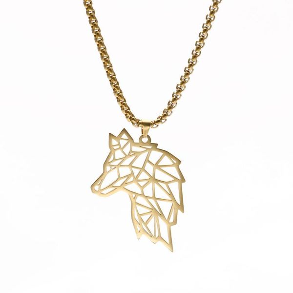pendant necklaces zdm0029 selling 2021 design animal vintage stainless steel geometric wolf retro necklace men unique jewelry, Silver
pendant necklaces zdm0029 selling 2021 design animal vintage stainless steel geometric wolf retro necklace men unique jewelry, Silver