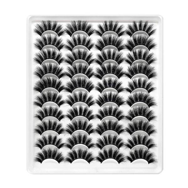 false eyelashes 20 pairs fluffy 3d volume faux mink lashes makeup eyelash extension silk
false eyelashes 20 pairs fluffy 3d volume faux mink lashes makeup eyelash extension silk
