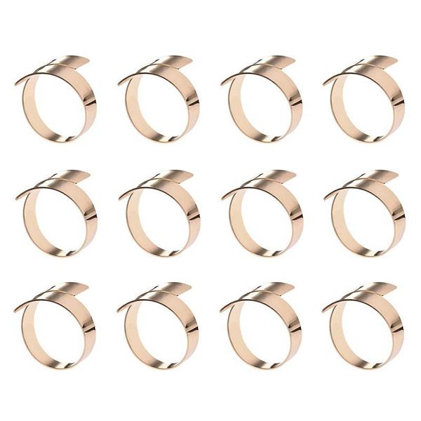 napkin rings 12 pcs el restaurants creative metal ring simple mouth cloth buckle gold
napkin rings 12 pcs el restaurants creative metal ring simple mouth cloth buckle gold
