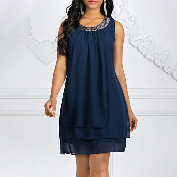 women's shift dress knee length sleeveless solid color layered spring & summer plus size 2021 black purple navy blue casual dresses, Black;gray
women's shift dress knee length sleeveless solid color layered spring & summer plus size 2021 black purple navy blue casual dresses, Black;gray