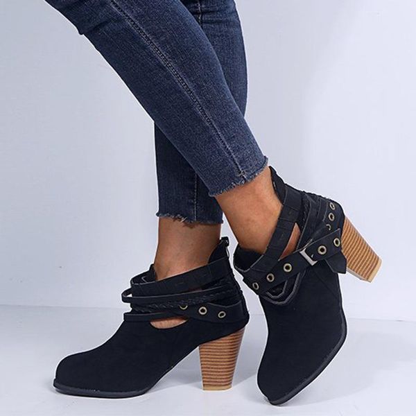 boots women ankle vintage leather buckle pointed-toe black rome high heels square platform short winter shoes bootee
boots women ankle vintage leather buckle pointed-toe black rome high heels square platform short winter shoes bootee