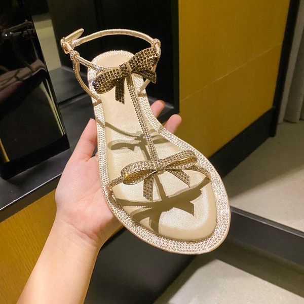 bowtie women summer flat heel sandals strap suede leather open toe fashion comfortable female shoes gold, Black
bowtie women summer flat heel sandals strap suede leather open toe fashion comfortable female shoes gold, Black