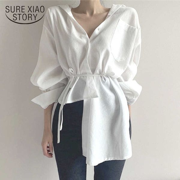 spring long sleeve casual white blouse v-neck cardigan button up shirt irregular korean style white for women 11677 210527
spring long sleeve casual white blouse v-neck cardigan button up shirt irregular korean style white for women 11677 210527